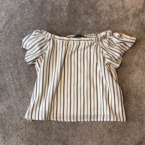 Off the shoulder shirt